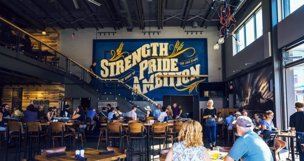 Quarry Bar Stools at Big Ditch Brewing, Buffalo, NY