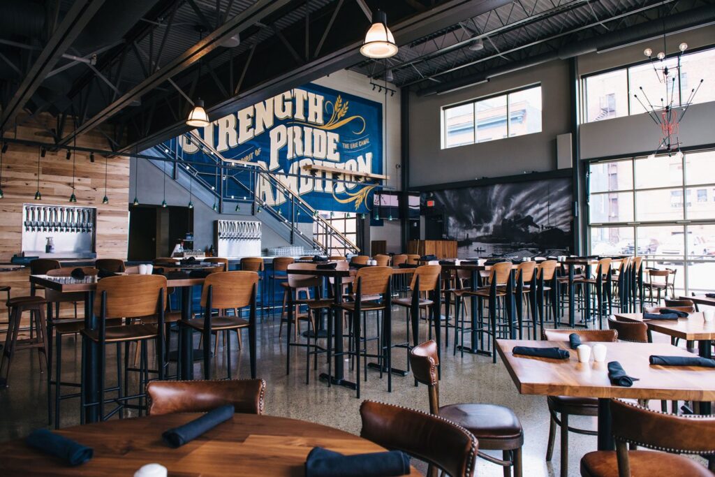 Quarry Bar Stools at Big Ditch Brewing, Buffalo, NY