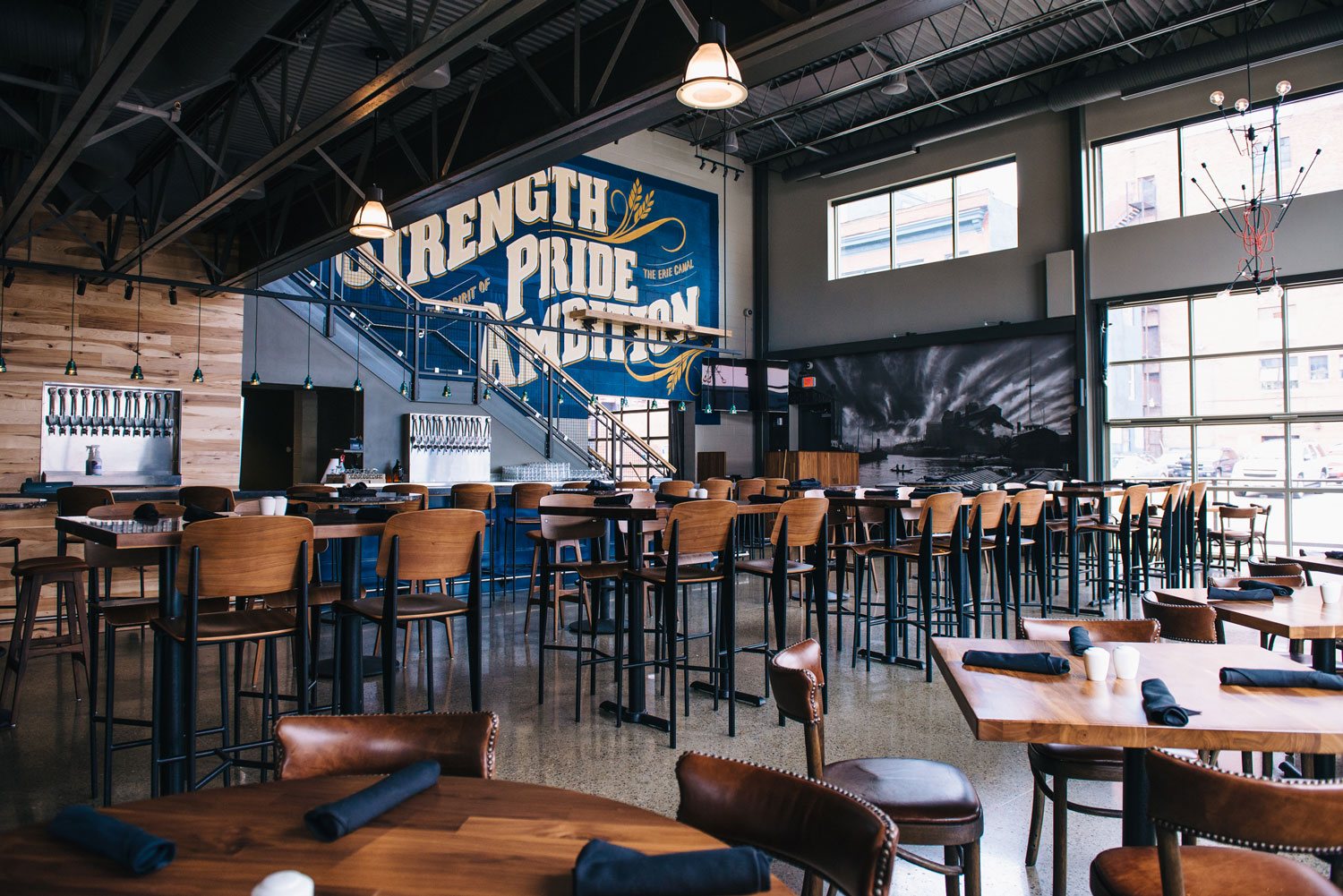 Quarry Bar Stools at Big Ditch Brewing Company, Buffalo, NY