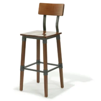 Cortland Bar Stool with Back
