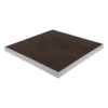 Silver with espresso