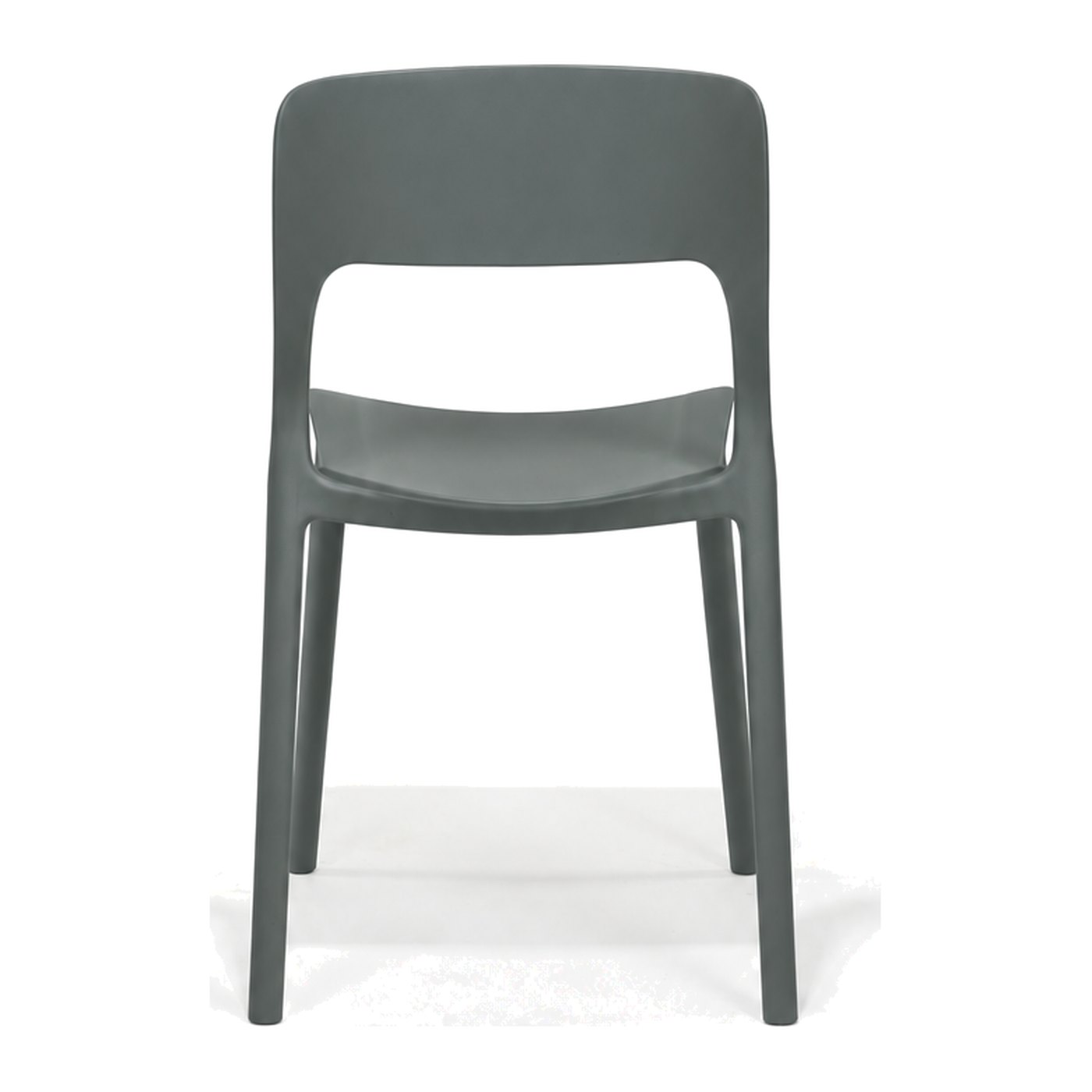 Solstice Side Chair in Black – back