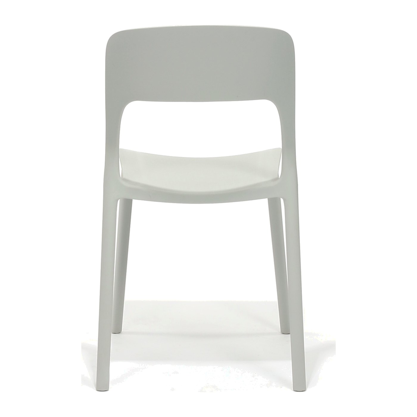 Solstice Side Chair in Grey – back