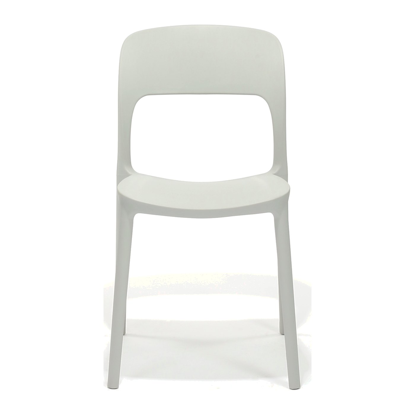 Solstice Side Chair in Grey – front