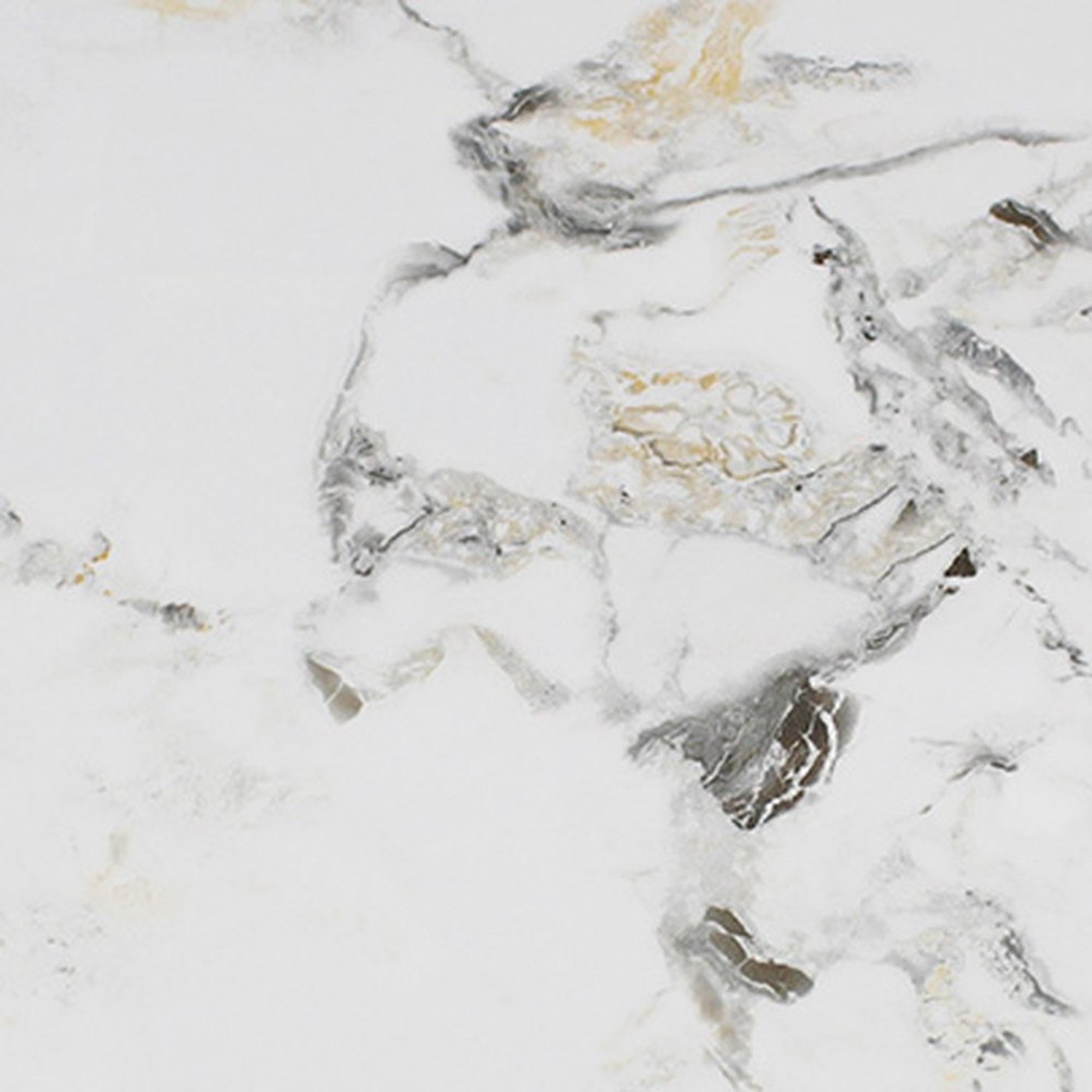 Vista Sintered Stone Table Top — Calacatta White